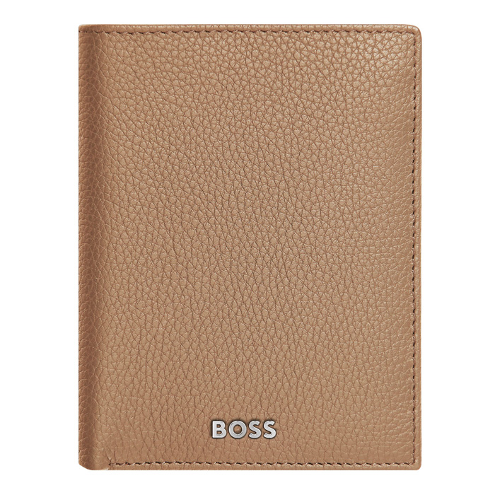 Кошелек Classic Grained Camel, пастельный коричневый