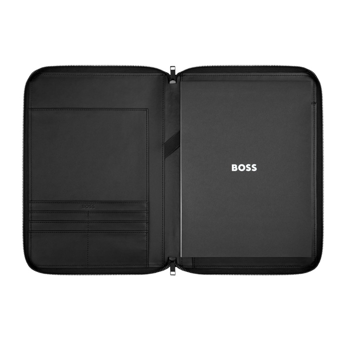 Папка формата А4 Boss Cut Out Black & Grey, чёрный