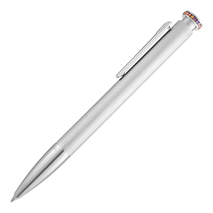 Шариковая авторучка Mademoiselle Rainbow Silver