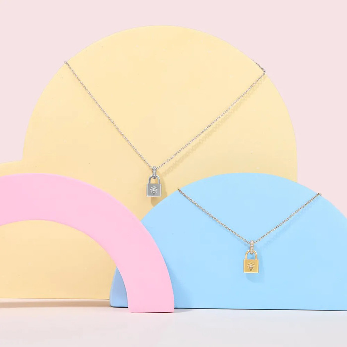 Ожерелье Violette Gold, нержавеющая сталь