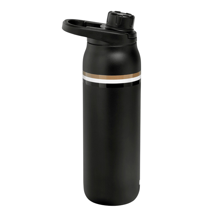 Термобутылка Iconic Black 600 мл, чёрный