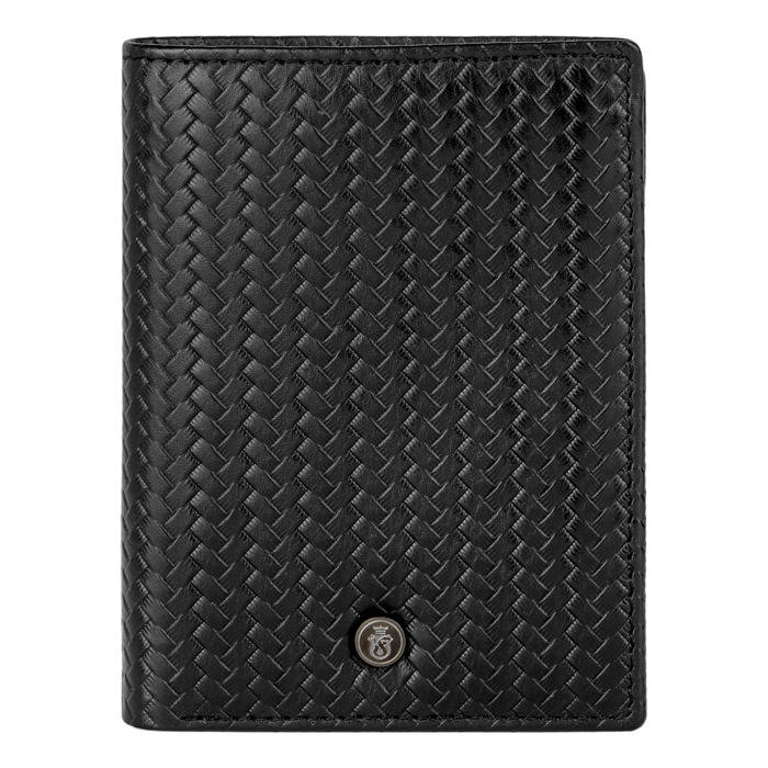 Складной футляр для кредитных карт Interlace Black, чёрный