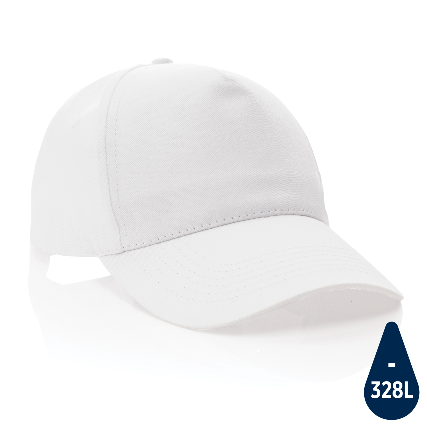 Бейсболка Impact из хлопка AWARE™, 5 клиньев, 190 г/м2