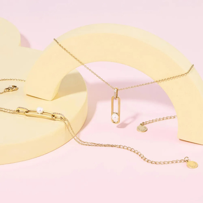 Ожерелье Apolline Gold, нержавеющая сталь