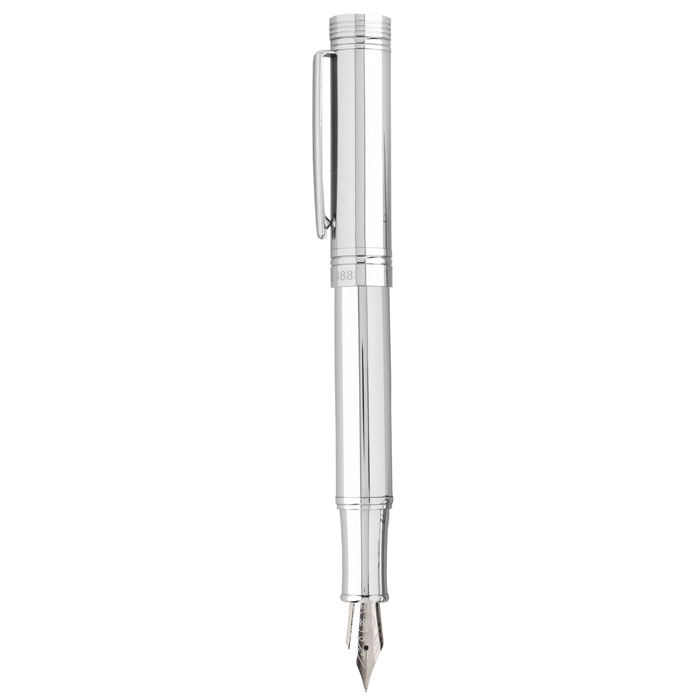 Перьевая авторучка Zoom Classic Silver