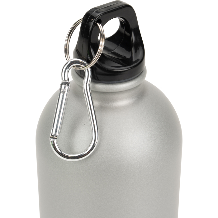Бутылка для питья 500 мл New York из нержавеющей стали, серый