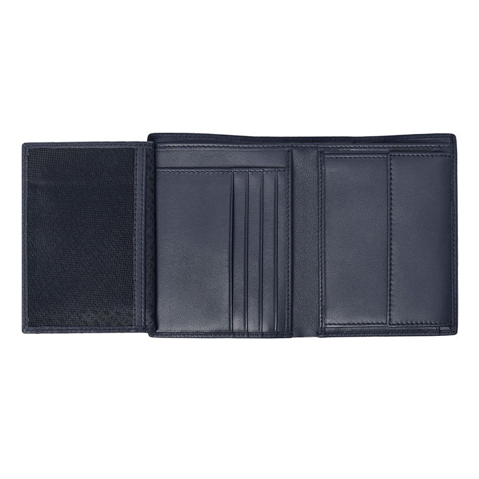 Кошелек Classic Grained Navy, тёмно-синий