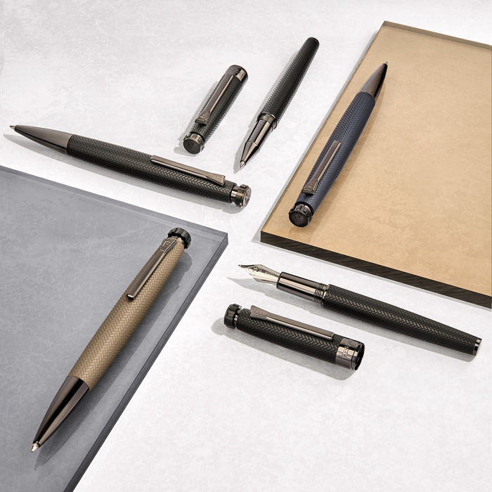 Шариковая ручка Interlace Taupe, тёмно-бежевый