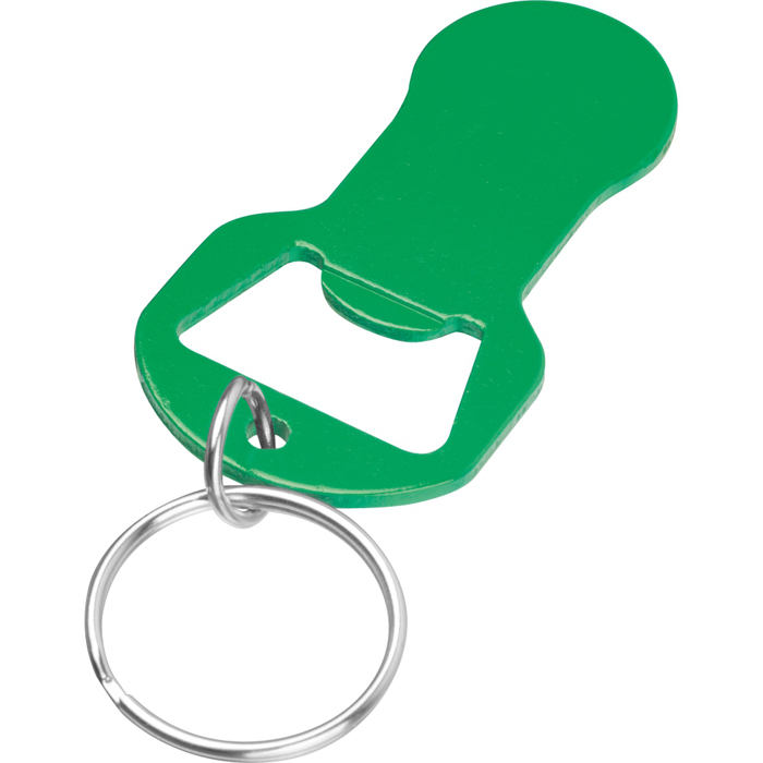 Брелок с открывалкой для бутылок OLIWIER, зелёный, Macma