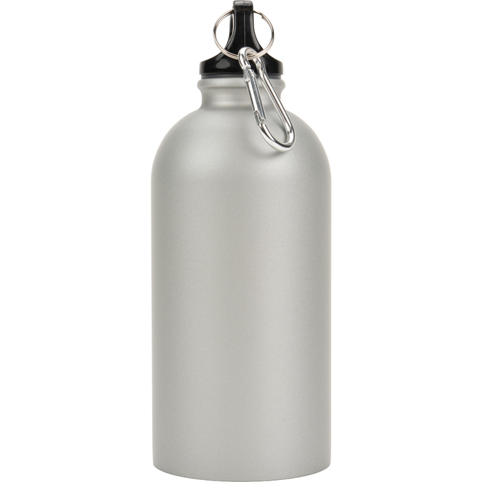 Бутылка для питья 500 мл New York из нержавеющей стали, серый