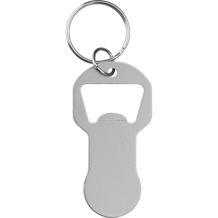 Брелок с открывалкой для бутылок OLIWIER, серый, Macma