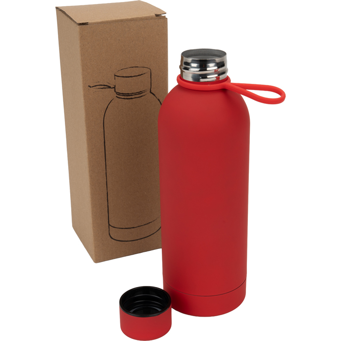 Бутылка из нержавеющей стали 800 мл OSTRAVA, красный
