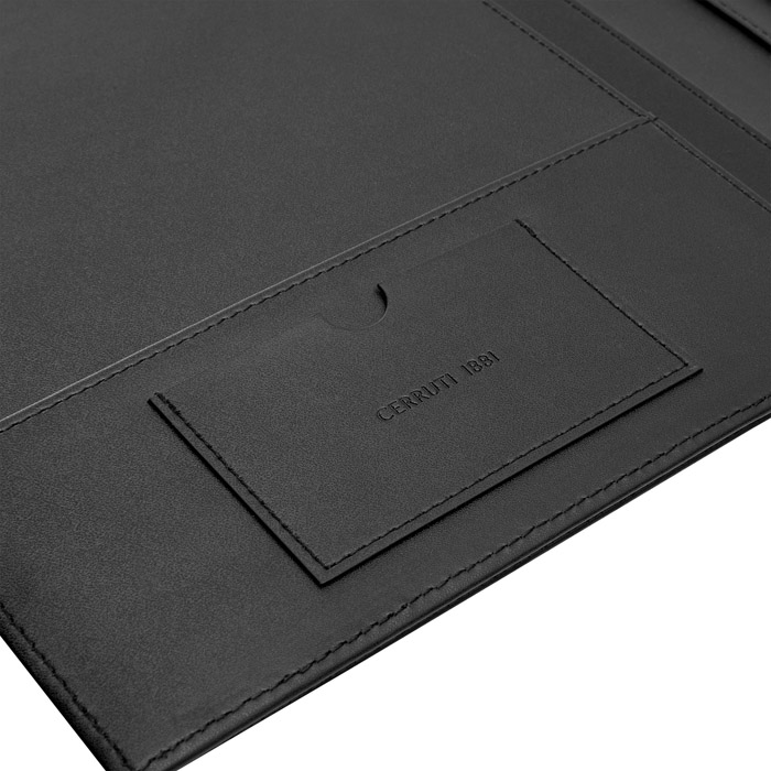 Папка формата А4 Delano Taupe & Black