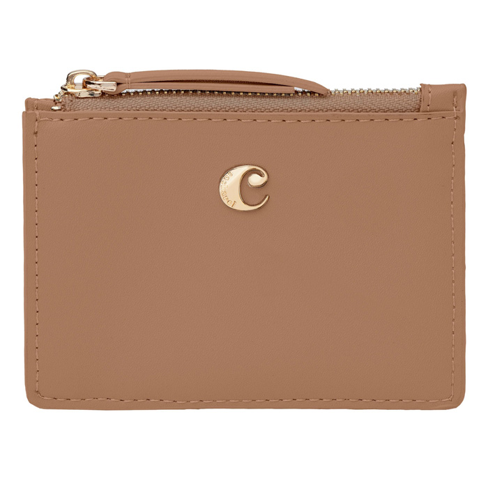 Кошелек для монет Andrea Light Brown