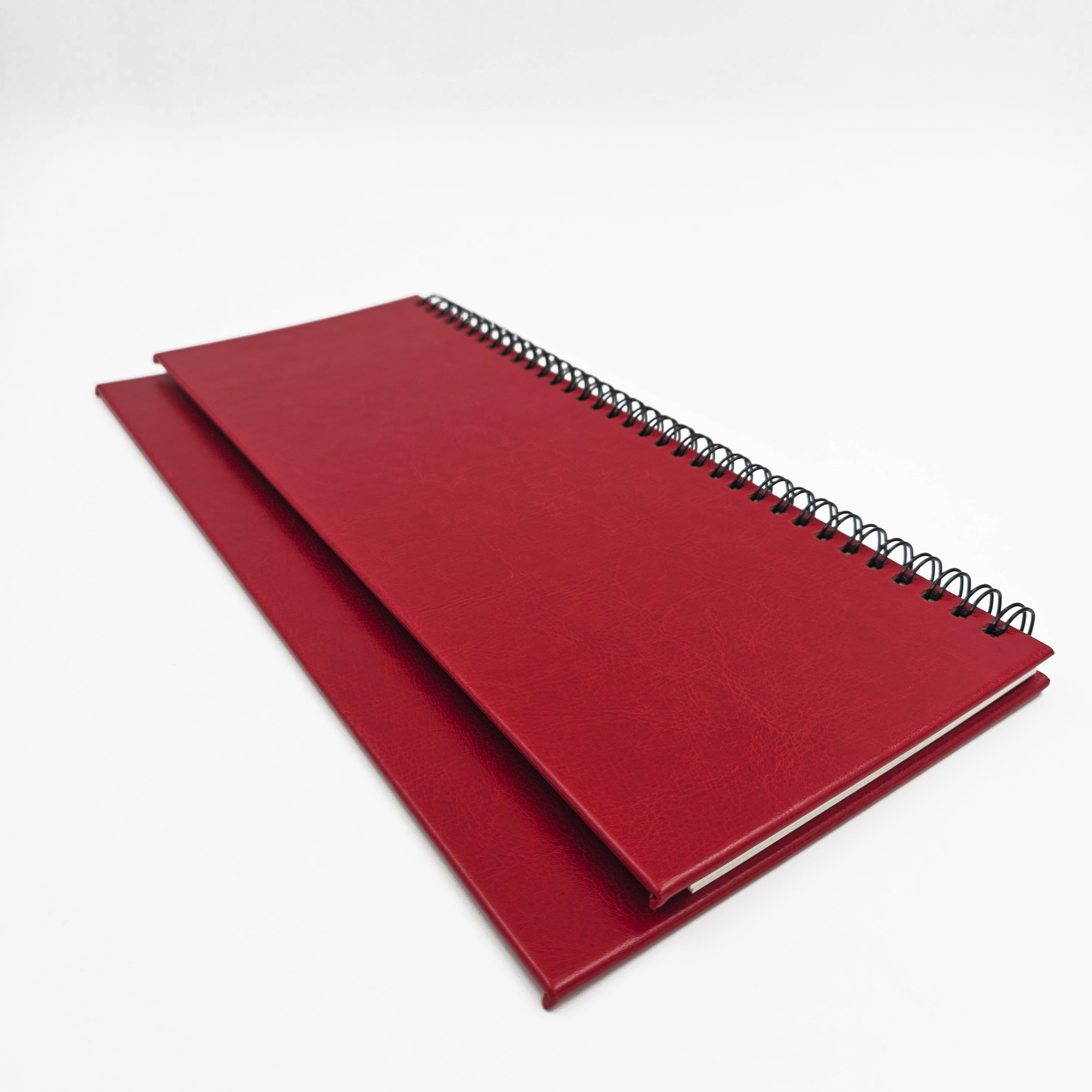 Планинг датир. 29,8х10,5 см NEBRASCA красный тонир. бумага