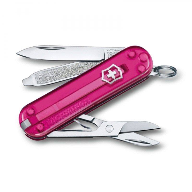 Многофункциональный карманный нож Classic SD Transparent Victorinox