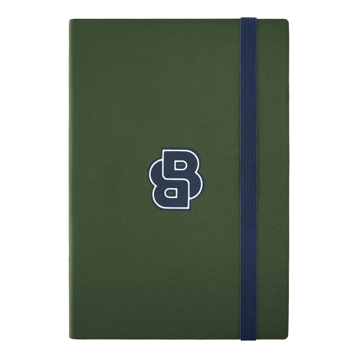 Блокнот А5 Varsity Forest Green Lined, тёмно-зелёный