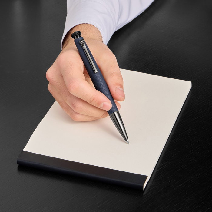 Шариковая ручка Interlace Navy, тёмно-синий