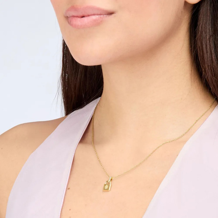 Ожерелье Violette Gold, нержавеющая сталь