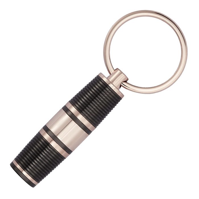 Брелок для ключей Bold Stripe Gun & Rosegold