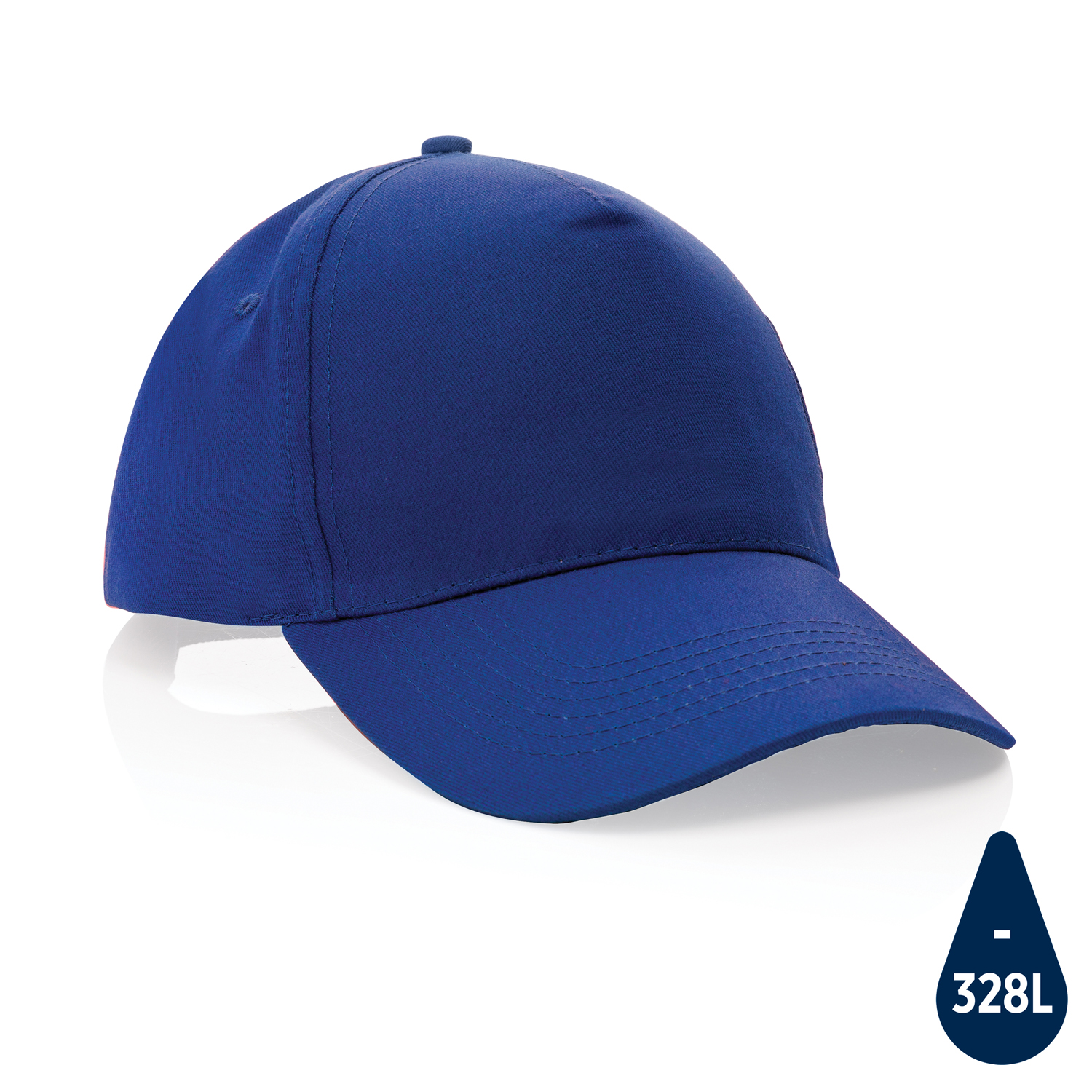 Бейсболка Impact из хлопка AWARE™, 5 клиньев, 190 г/м2