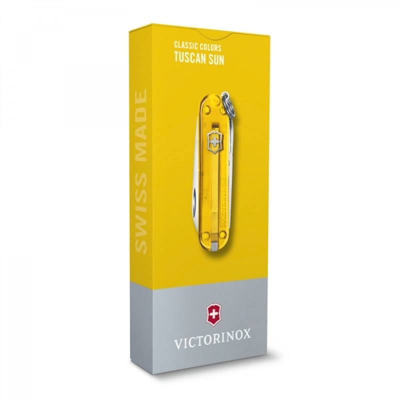Многофункциональный карманный нож Classic SD Transparent Victorinox