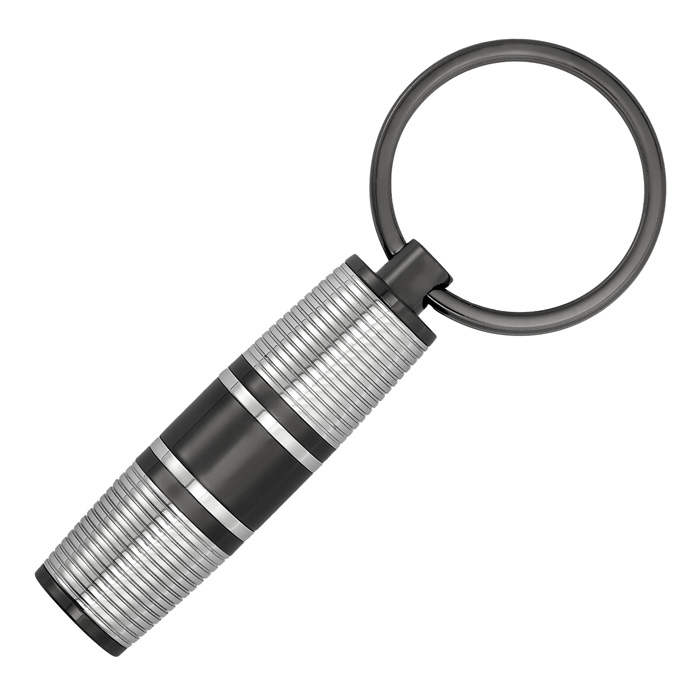 Брелок для ключей Bold Stripe Chrome & Gun