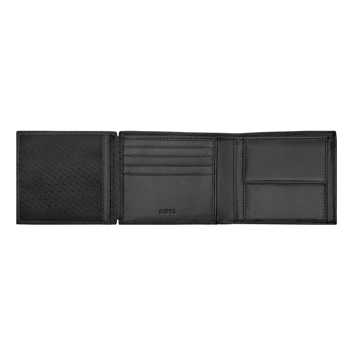 Кошелек Classic Grained Black, чёрный