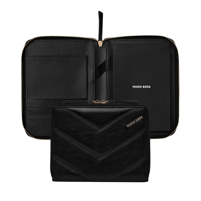 Папка формата А5 Triga Black, чёрный