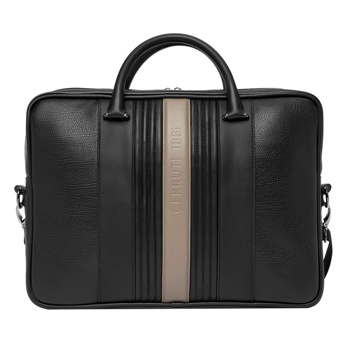Сумка для документов Delano Taupe & Black