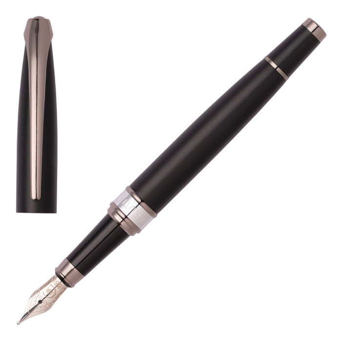 Перьевая авторучка Abbey Matt Black