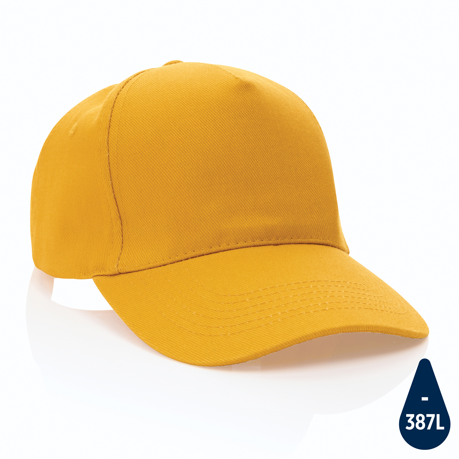 Бейсболка Impact из хлопка AWARE™, 5 клиньев, 280 г/м2