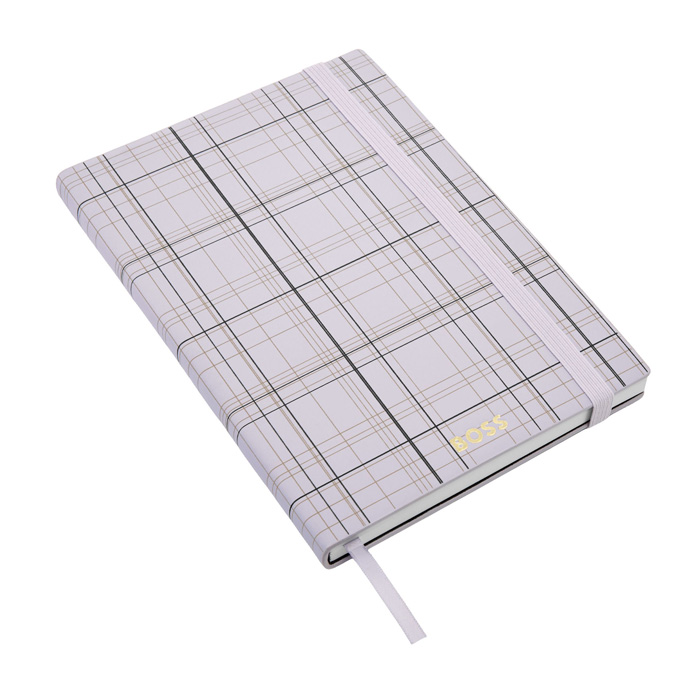 Блокнот А5 Checkered Lilac Lined, пастельный фиолетовый