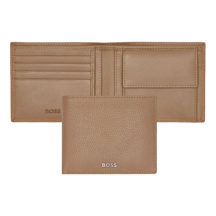 Кошелек Classic Grained Camel, пастельный коричневый