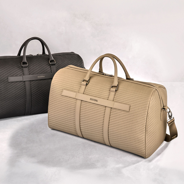 Дорожная сумка Interlace Taupe, бежевый