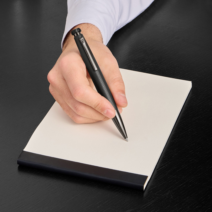 Шариковая ручка Interlace Taupe, тёмно-бежевый