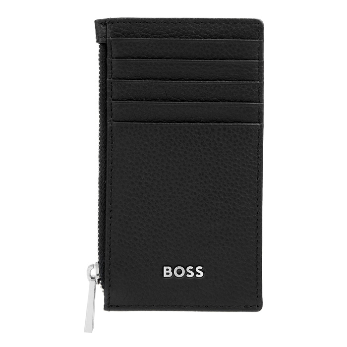 Футляр для кредитных карт Classic Grained Black, чёрный