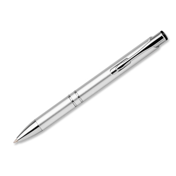 Ручка шариковая OLEG, серебристый