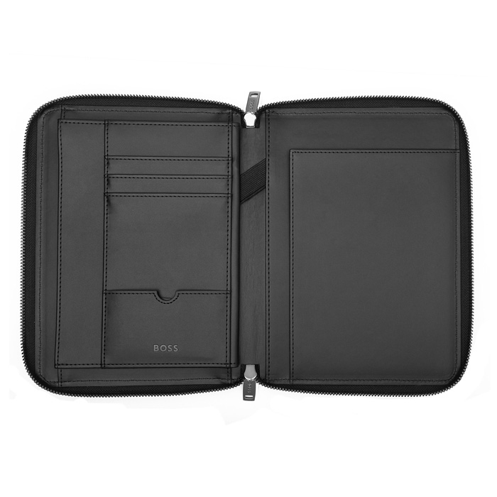 Папка формата А5 Monogram Zipped Black, чёрный