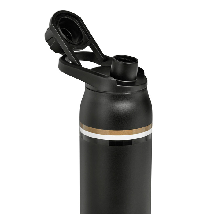 Термобутылка Iconic Black 600 мл, чёрный