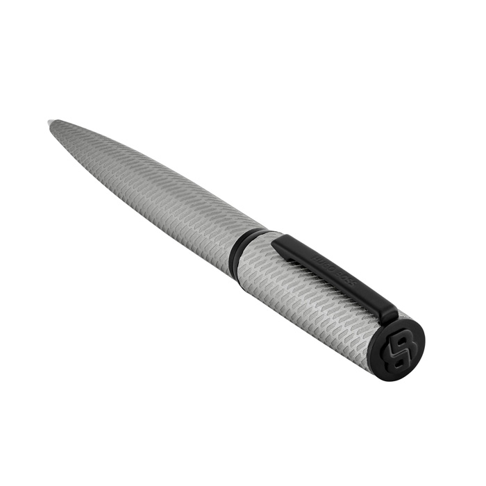 Ручка шариковая Arche Pattern Silver, серебристый