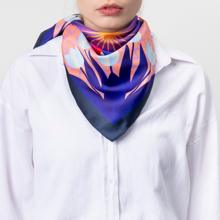 Шарф Alix Navy